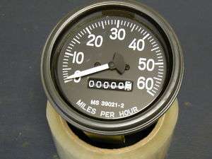 Jeep Willys M38 M38A1 M series style speedometer NOS  