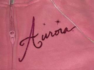 NEW Sleeping Beauty Princess Aurora Pink girl Jacket XL  
