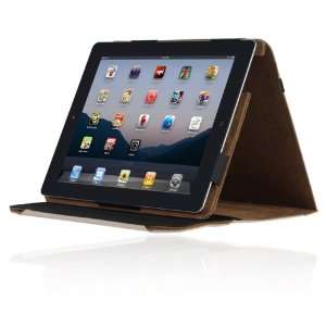   Kickstand iPad 2 Red PU with Light Gray Lining (IPAD 203) Electronics