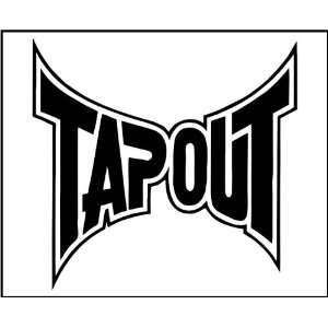   Vinyl Decal   Tapout Logo   Car, Truck, Notebook, Laptop, iPod, iPad