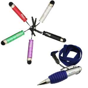  Stylus with 3.5mm Plug + Pen with Neckstrap for Apple iPhone 3G, 3G 