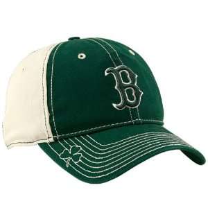 New Era Boston Red Sox White Green Hooley St. Patricks Day Adjustable 