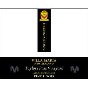  2007 Villa Maria Taylors Pass Vineyard Pinot Noir 750ml 