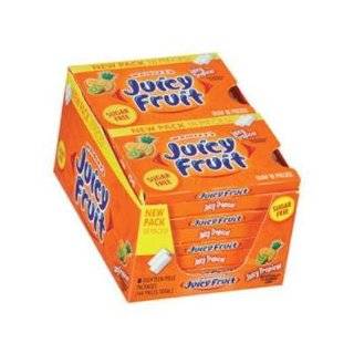 Wrigleys Juicy Fruit Sugar Free Gum, Juicy Tropical 8   18 Piece 