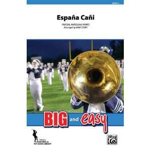  Espaa Caf Conductor Score & Parts Marching Band Sports 