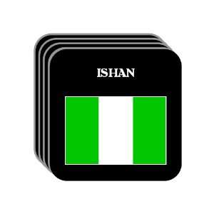  Nigeria   ISHAN Set of 4 Mini Mousepad Coasters 