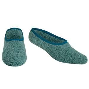    New Life Is Good Snuggle Green Womens Slippers