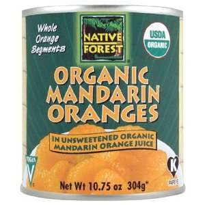Native Forest Organic Whole Mandarin Oranges ( 6x10.75 OZ)