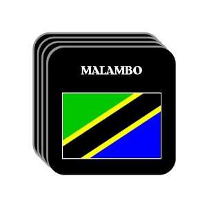  Tanzania   MALAMBO Set of 4 Mini Mousepad Coasters 
