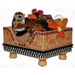  Garden Party Hand Painted Toy Box Toys & Games