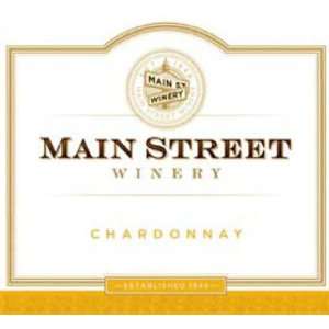  2009 Main Street Chardonnay 750ml Grocery & Gourmet Food
