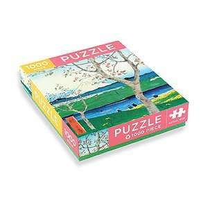  Galison Japanese View 1000 Piece Puzzle, Multi color 