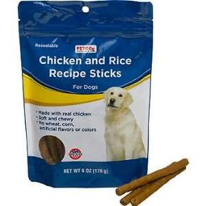  Chicken & Rice Sticks Dog Treats