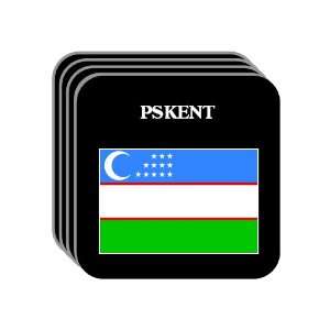  Uzbekistan   PSKENT Set of 4 Mini Mousepad Coasters 