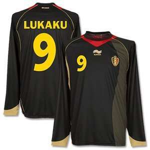    11 12 Belgium Away L/S Jersey + Lukaku 9