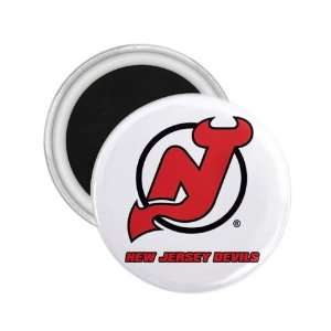 New Jersey Devils Logo Souvenir Magnet 2.25  