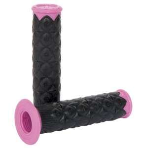  Spider Slt Pink W/black Diamonds 7/8 Grips Automotive