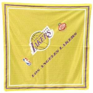  Los Angeles Lakers Jersey Style Bandanas (Measures 22 x 