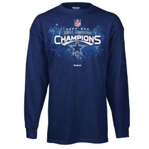 Dallas Cowboys 2009 NFC East Division Champs Locker Room Long Sleeve T 