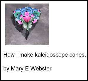 Polymer Clay Kaleidoscope Cane Tutorial  