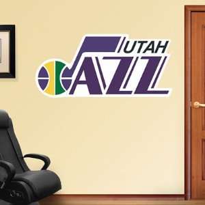   Jazz Classic Logo NBA Fathead Logos Wall Graphics