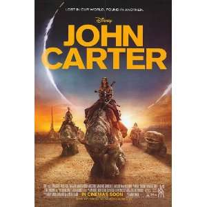  John Carter Intl Original Movie Poster Double Sided 27x40 