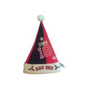  Johnny Damon Boston Red Sox Santa Hat