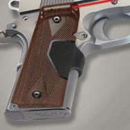   Trace LG 404 P16 Black Walnut Laser Grips 1911 Compact Models LG404P16