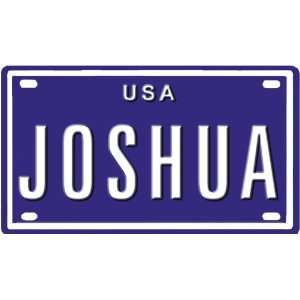 JOSHUA USA BIKE LICENSE PLATE. OVER 400 NAMES AVAILABLE. TYPE IN NAME 