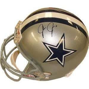Julius Jones signed Dallas Cowboys Full Size Replica Helmet