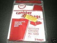 Kenmore Canister Vacuum Cleaner 5055 Bags  