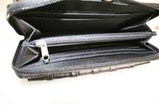 New Kenneth Cole Stylish Zip Around Flap Clutch Wallet  