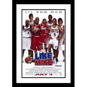 Like Mike 20x26 Framed and Double Matted Movie Poster   Style A   2002 