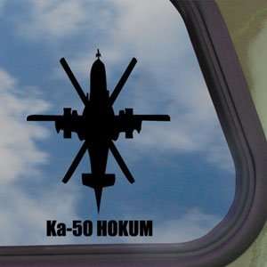 Ka 50 HOKUM Black Decal Military Soldier Window Sticker 