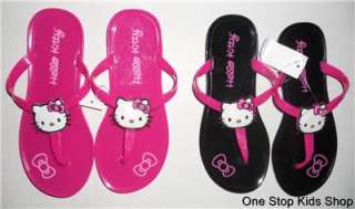 HELLO KITTY Girls 11 12 13 1 2 3 Shoes FLIP FLOPS Sandals  