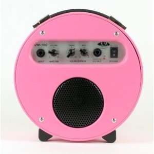  Kala Round About Ukulele Amplifier (Pink) Electronics