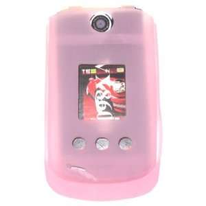  LG VX 8600 AX 8600 Premium Translucent Pink Silicone Skin 
