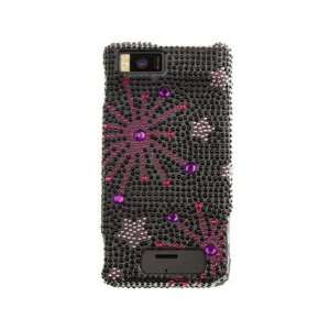  Hard Diamond Phone Cover Case Fireworks For Motorola Droid 