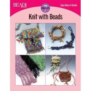  Kalmbach Publishing Books knit With Beads Arts, Crafts 