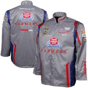  Kasey Kahne Youth Official Replica Full Button Jacket   Gray 