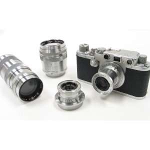  Leica IIIf BD 35mm Rangefinder Camera Outfit w/Rare Nikkor 