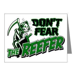   10 Pack) Marijuana Dont Fear The Reefer Grim Reaper 