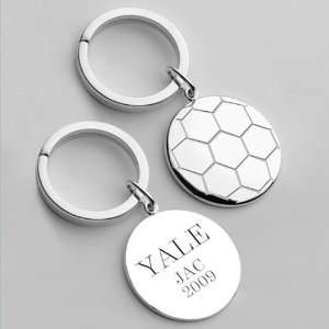  Yale University Soccer Sports Key Ring