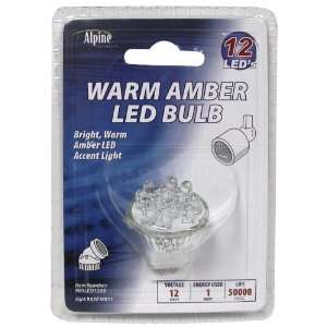  Led Replacement Bulb Warm Amber GU5 Base MR11 Alpine 