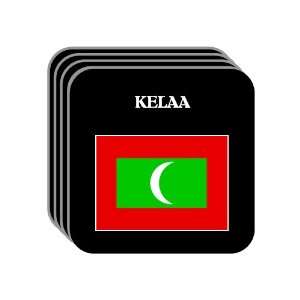  Maldives   KELAA Set of 4 Mini Mousepad Coasters 