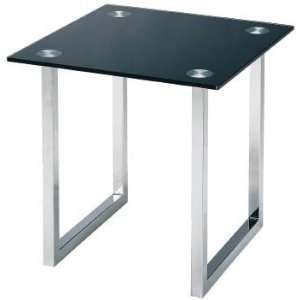  Lite Source LDK 6140C/BLK End Table Furniture & Decor