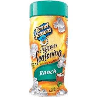 Kernel Seasons Popcorn Seasoning, Ranch, 2.7 Ounce Shakers (Pack of 6 