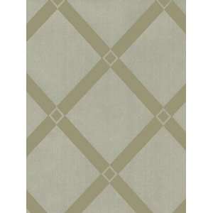 Traditional Wallpaper   Latticed Tone on Tone Olive   #RTT 149  