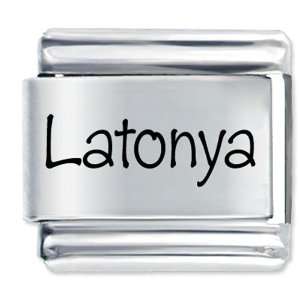 Name Latonya Italian Charms Bracelet Link Pugster 