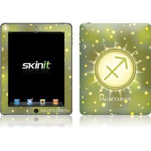  Sagittarius   Cosmos Green skin for Apple iPad